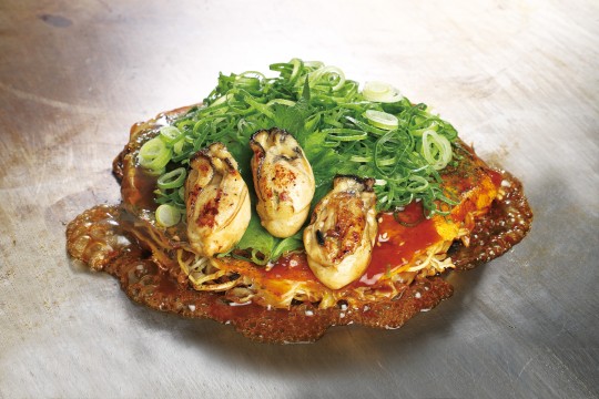 お好み焼き湊商店　葉隠
